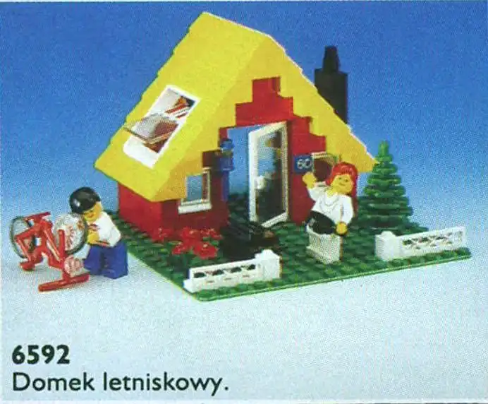 Zdjecie zestawu LEGO 6592 Town Domek letniskowy 1