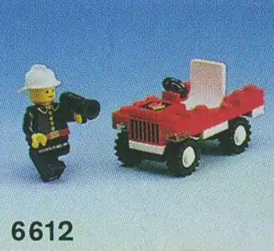 Zdjecie zestawu LEGO 6612 Town Fire Chief's Car 1