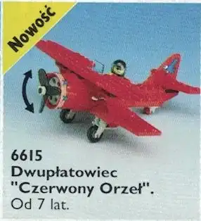 Zdjecie zestawu LEGO 6615 Town Dwupłatowiec Czerwony Orzeł 1