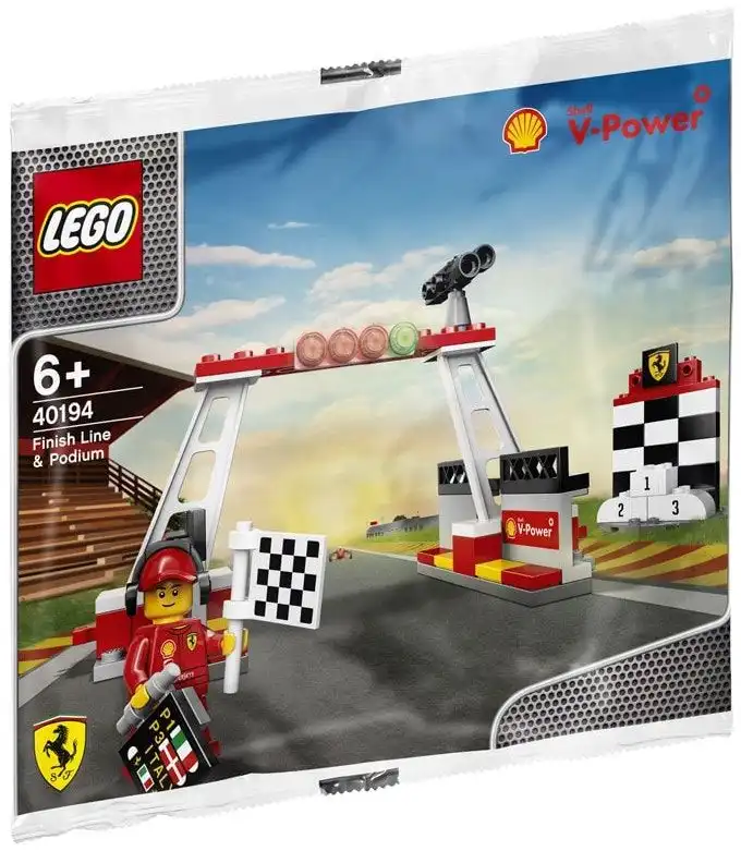 Zdjecie zestawu LEGO 40194 Promocyjne Finish Line & Podium 1