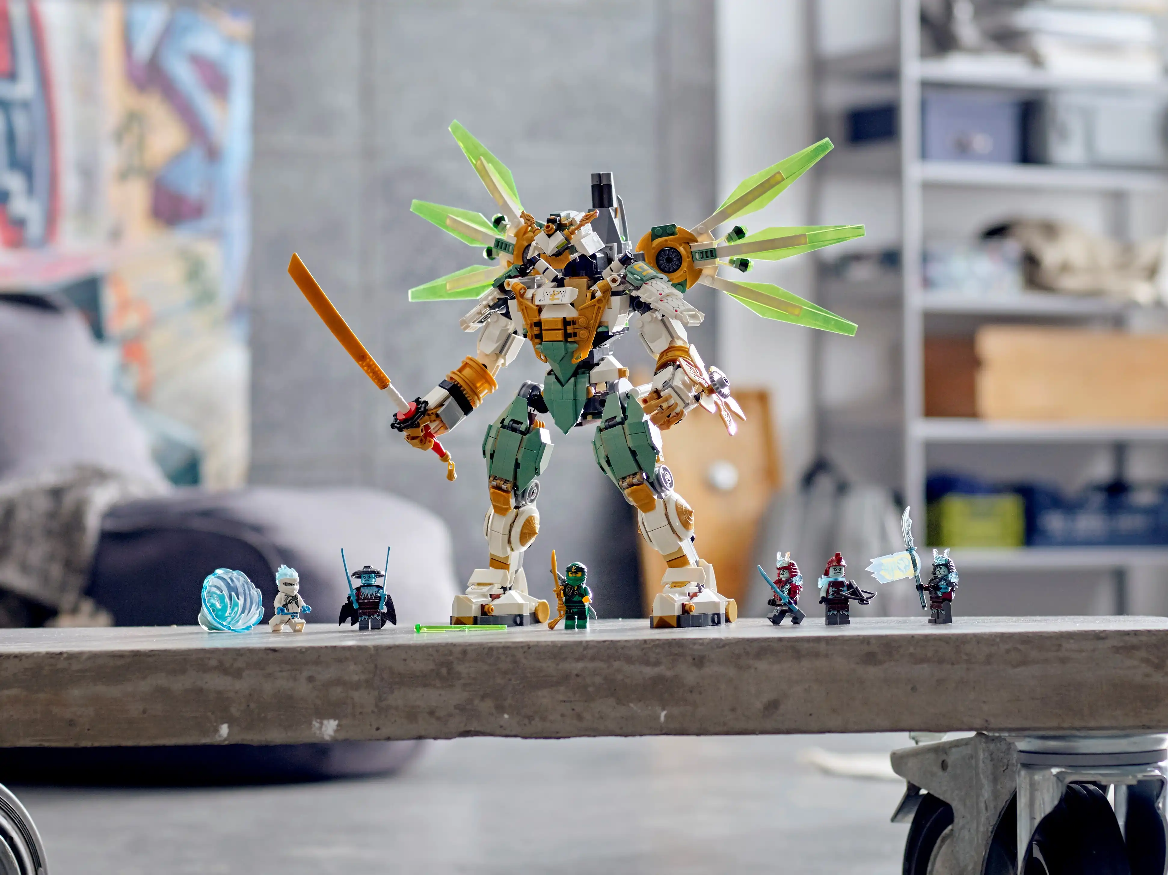 Zdjecie zestawu LEGO 70676 Ninjago Mechaniczny tytan Lloyda 1