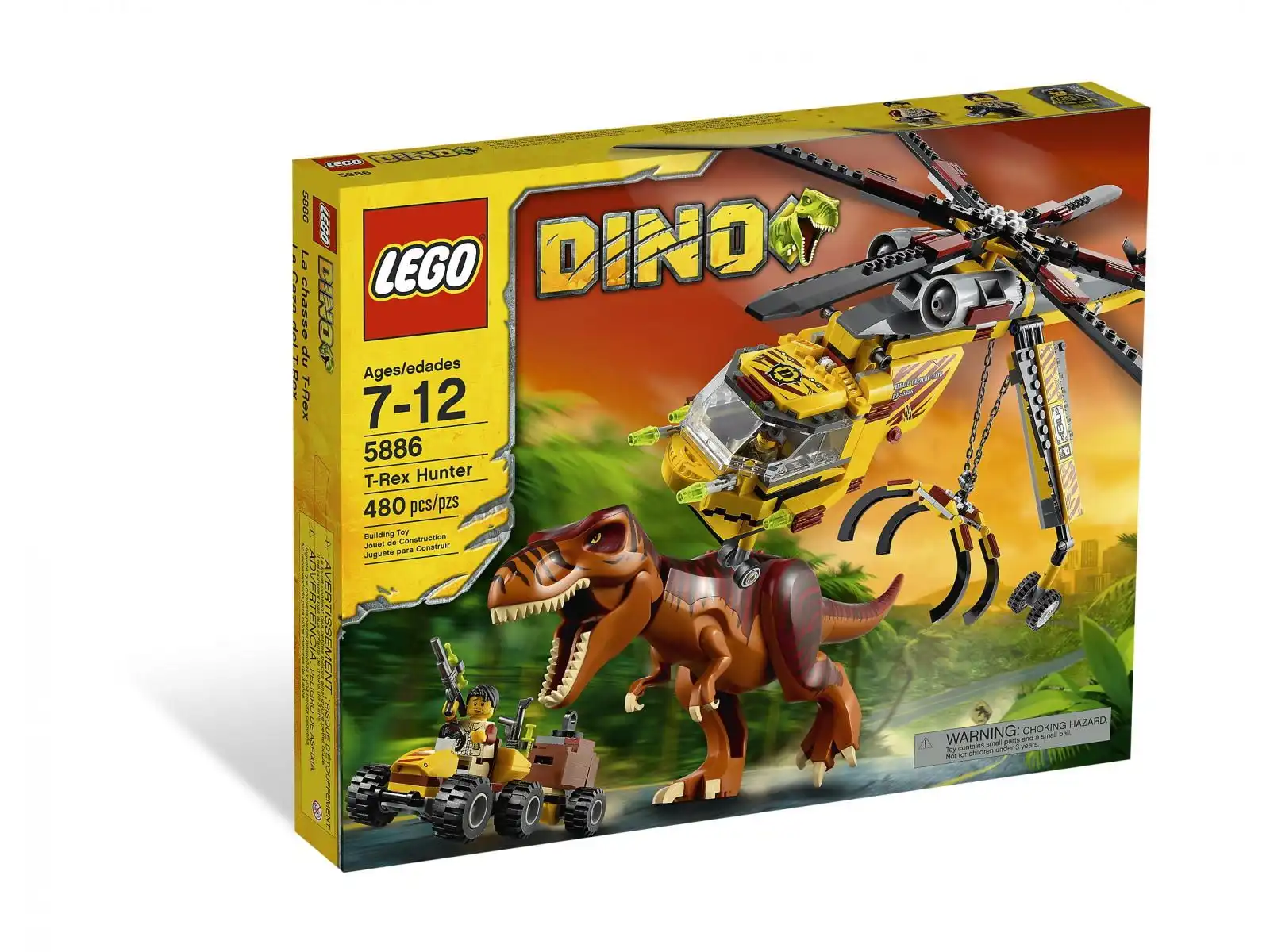 Zdjecie zestawu LEGO 5886 Dino Tyranozaur-łowca 1