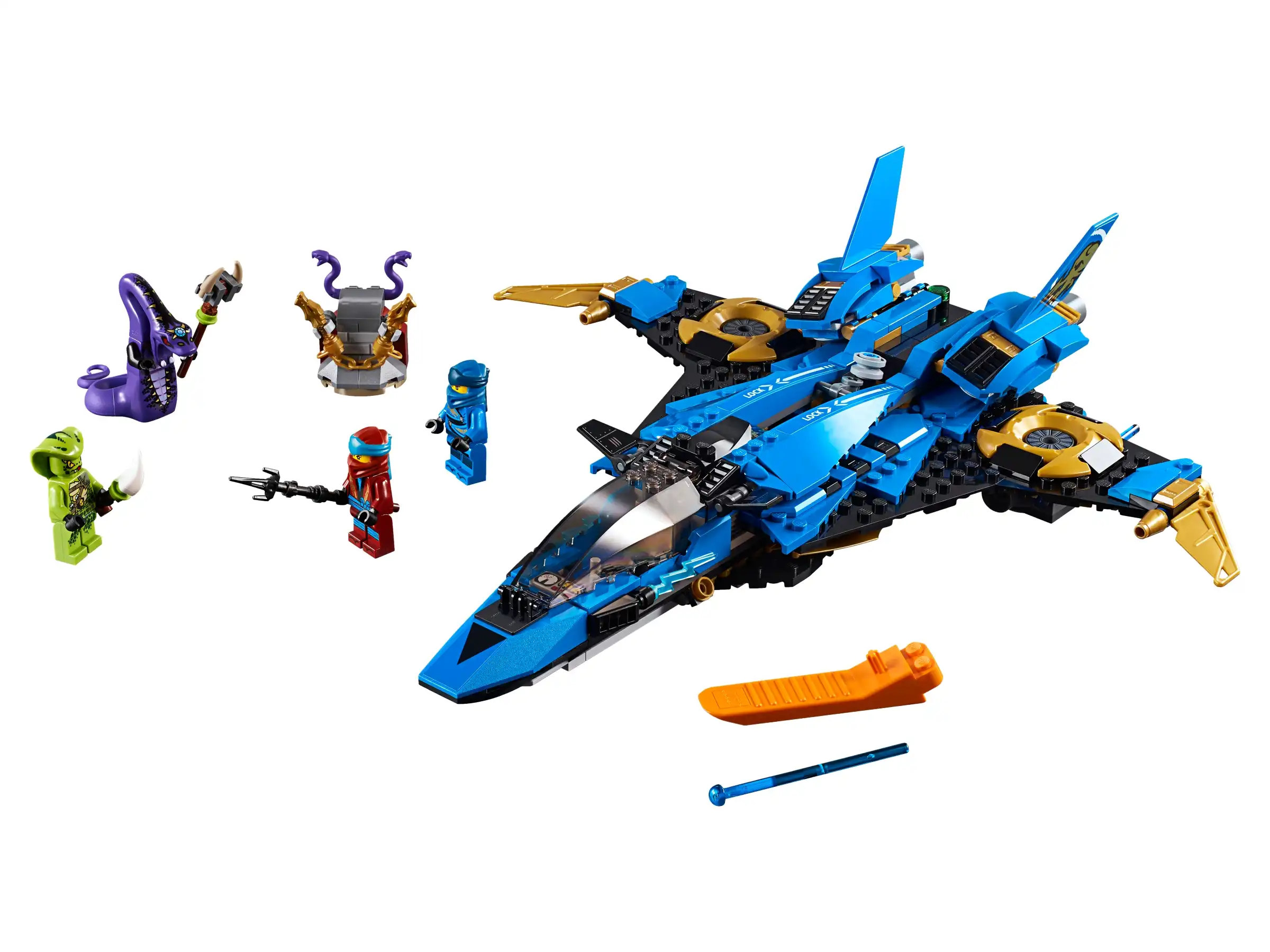 Zdjecie zestawu LEGO 70668 Ninjago Burzowy myśliwiec Jaya 1