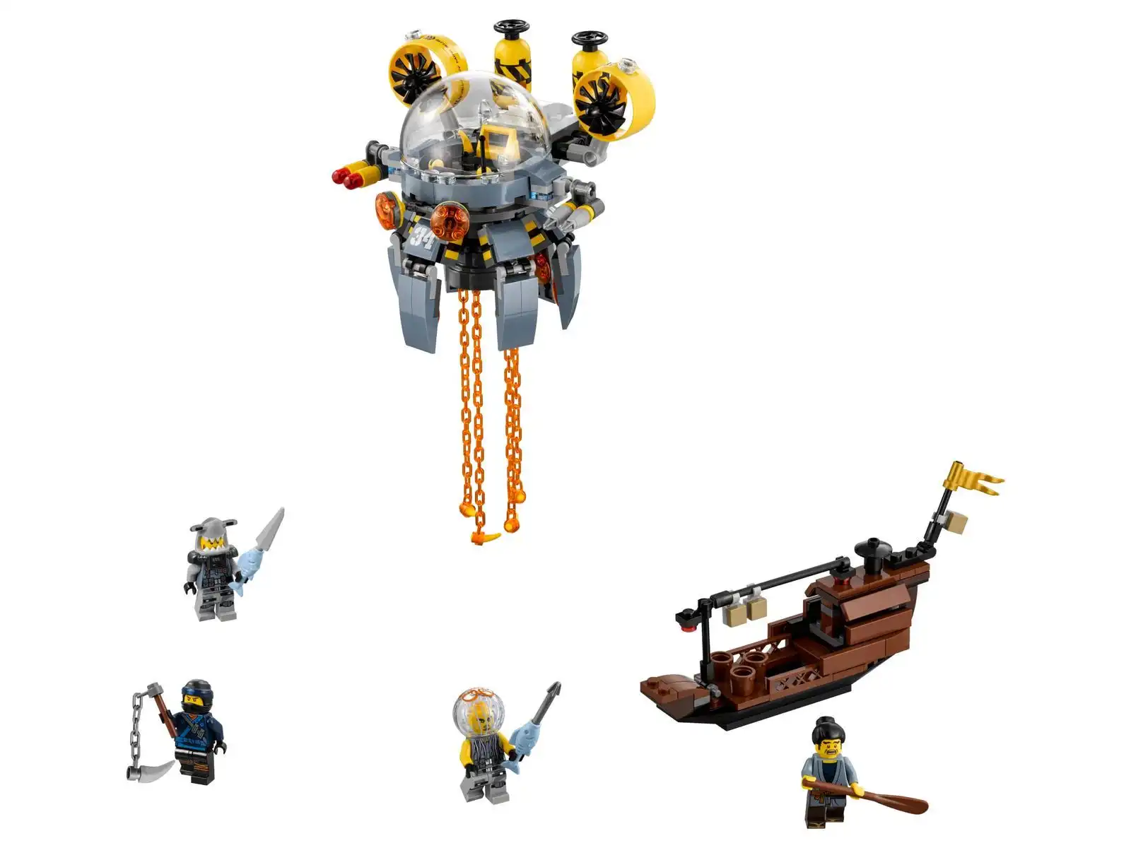 Zdjecie zestawu LEGO 70610 Ninjago Latająca meduza 1