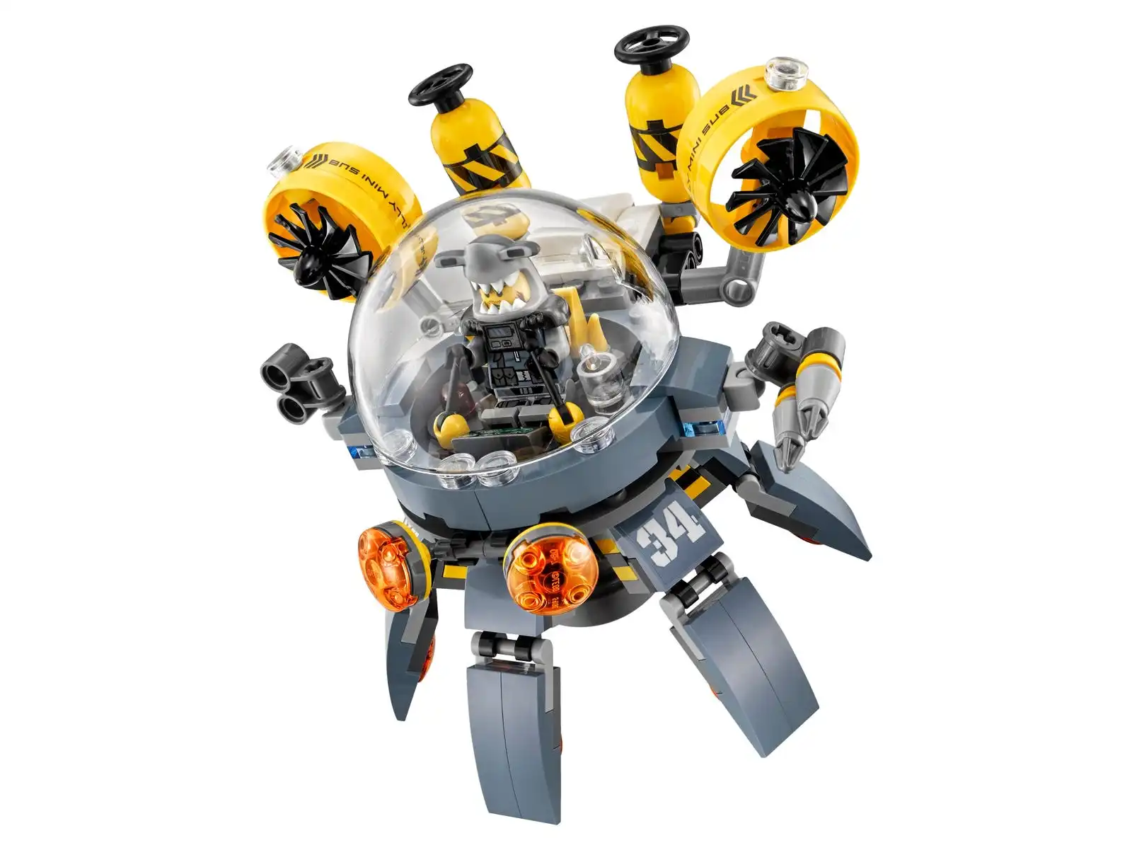 Zdjecie zestawu LEGO 70610 Ninjago Latająca meduza 2