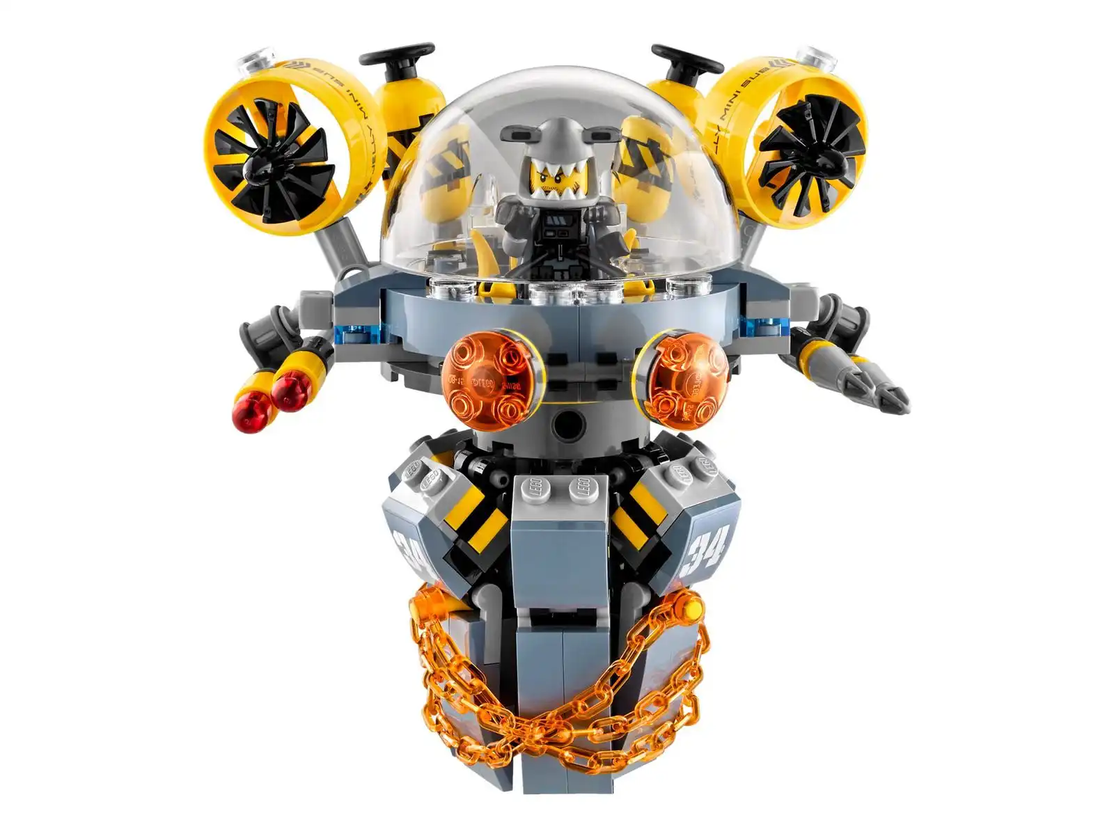 Zdjecie zestawu LEGO 70610 Ninjago Latająca meduza 3