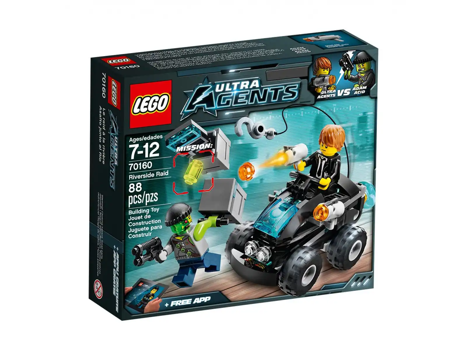 Zdjecie zestawu LEGO 70160 Ultra Agents Pościg Quadem 1