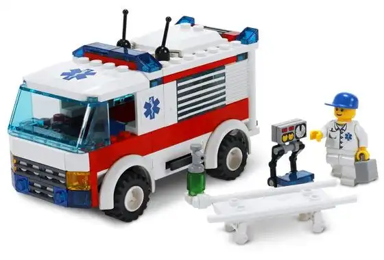 Zdjecie zestawu LEGO 7890 City Ambulans 1