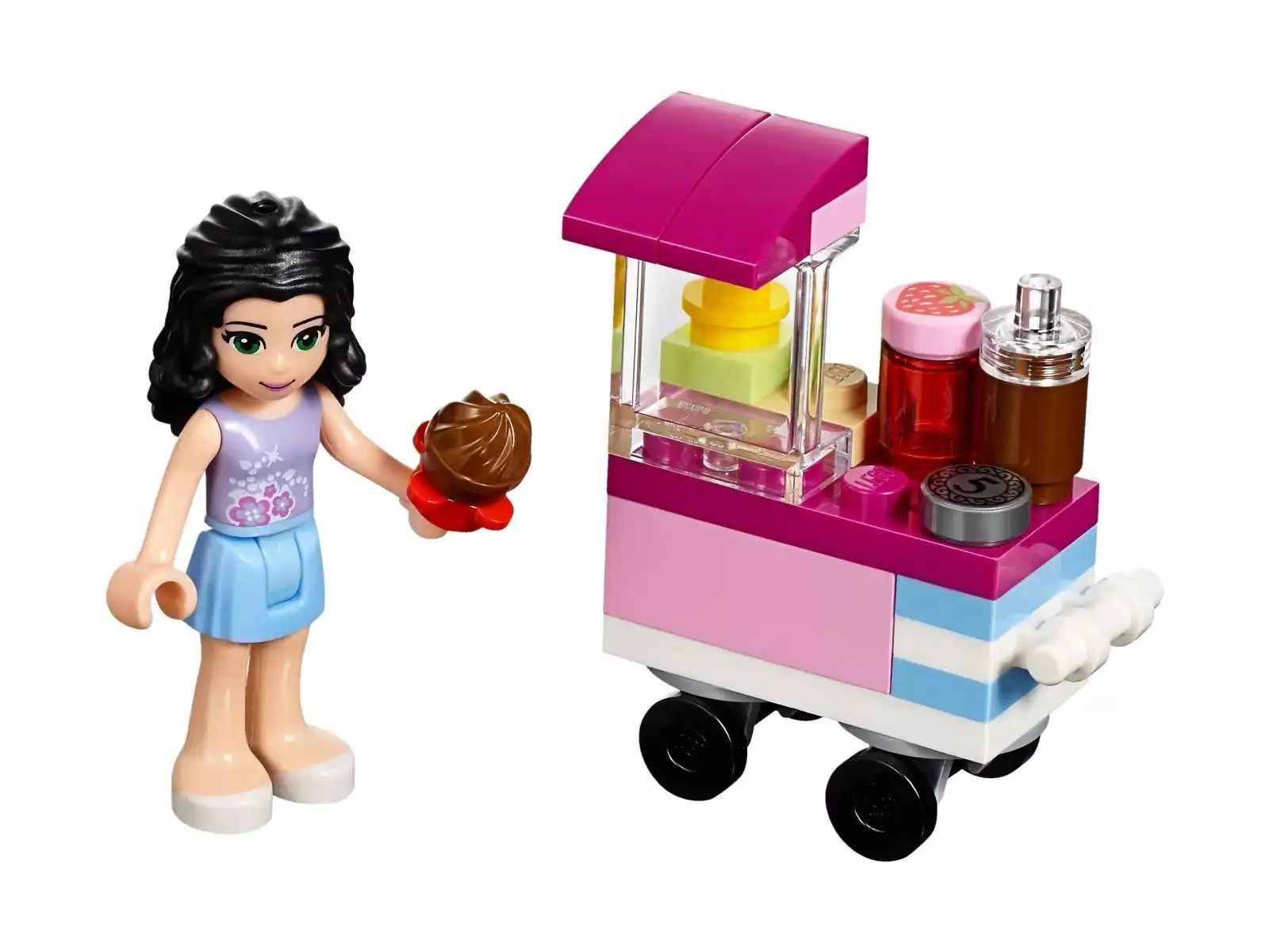 Zdjecie zestawu LEGO 30396 Friends Stoisko z ciasteczkami 1