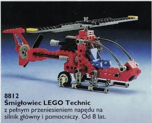 Zdjecie zestawu LEGO 8812 Technic Śmigłowiec 1