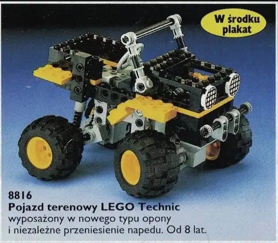 Zdjecie zestawu LEGO 8816 Technic Pojazd terenowy 1