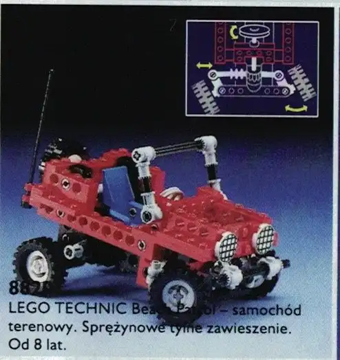 Zdjecie zestawu LEGO 8820 Technic Beach Patrol - samochód terenowy 1