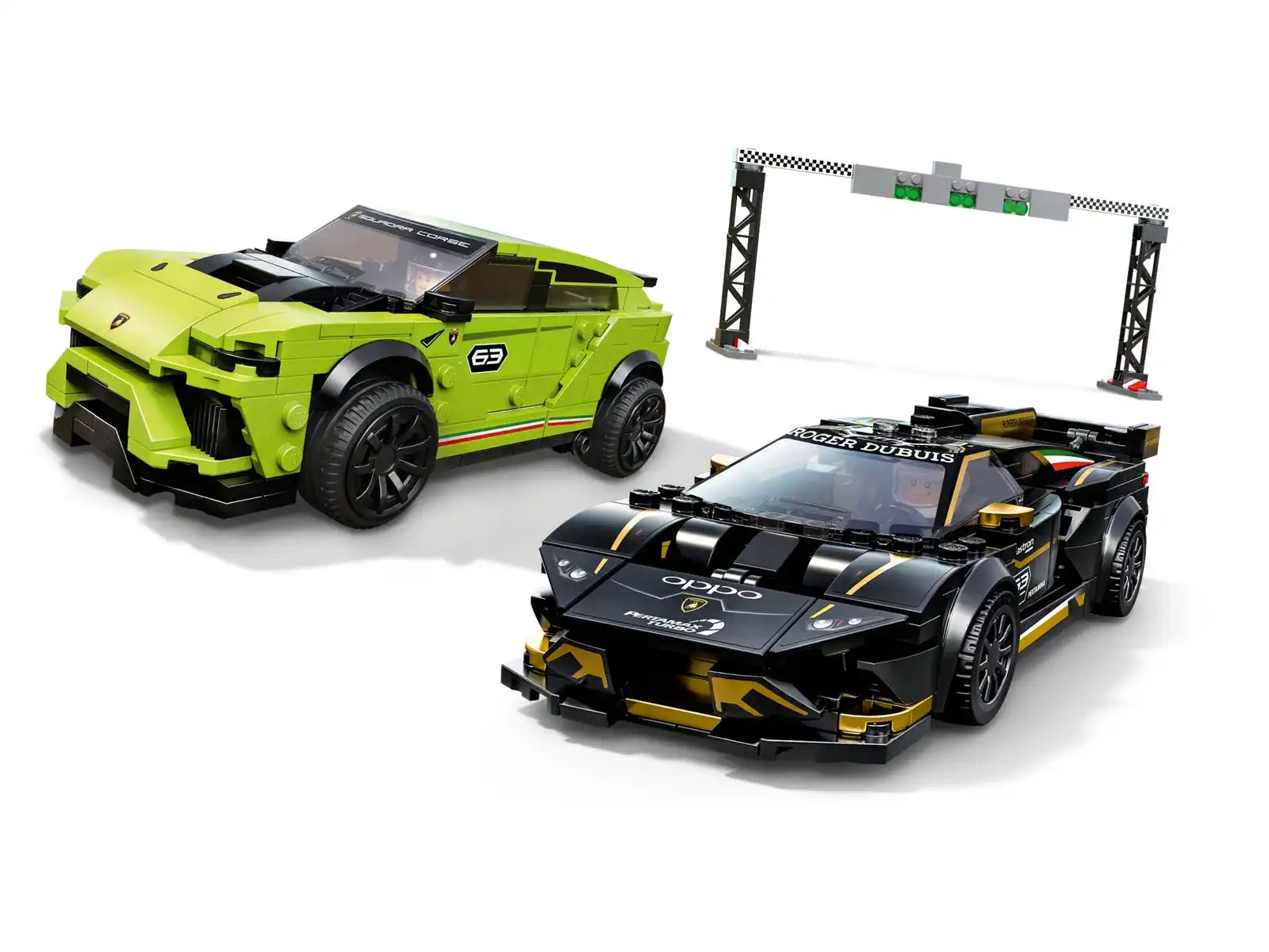 Zdjecie zestawu LEGO 76899 Speed Champions Lamborghini Urus ST-X i Lamborghini Huracán Super Trofeo EVO 3
