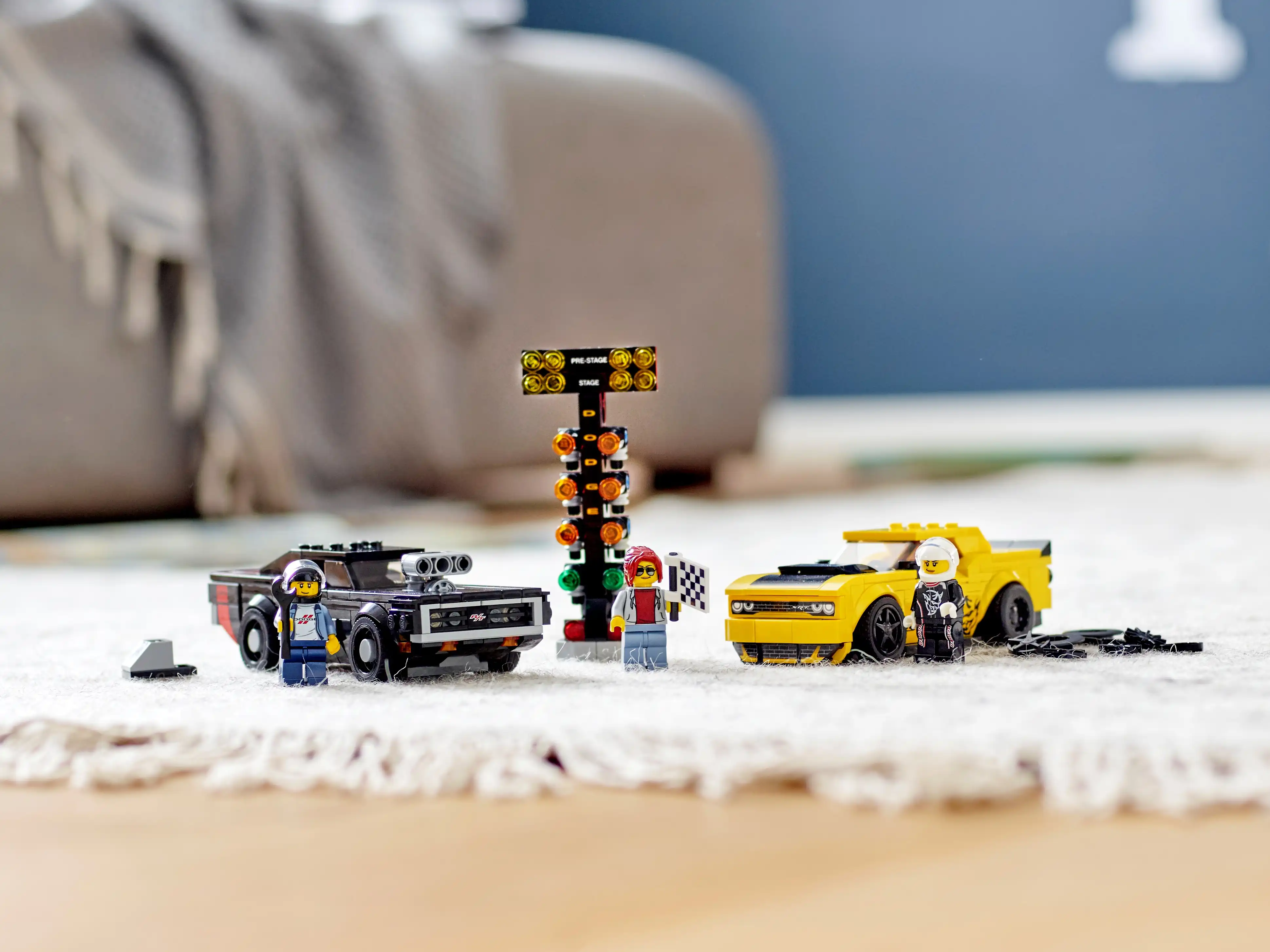 Zdjecie zestawu LEGO 75893 Speed Champions 2018 Dodge Challenger SRT Demon oraz 1970 Dodge Charger R/T 4