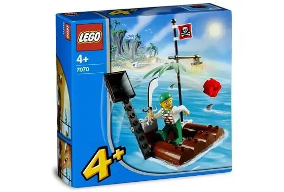 Zdjecie zestawu LEGO 7070 Pirates Tratwa z katapultą 1