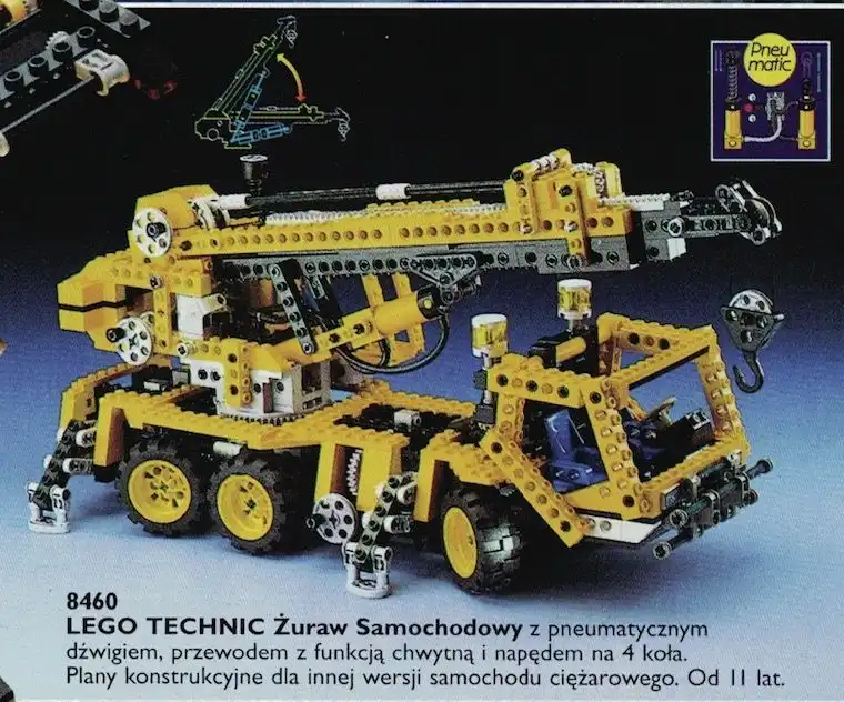 Zdjecie zestawu LEGO 8460 Technic Żuraw samochodowy 1
