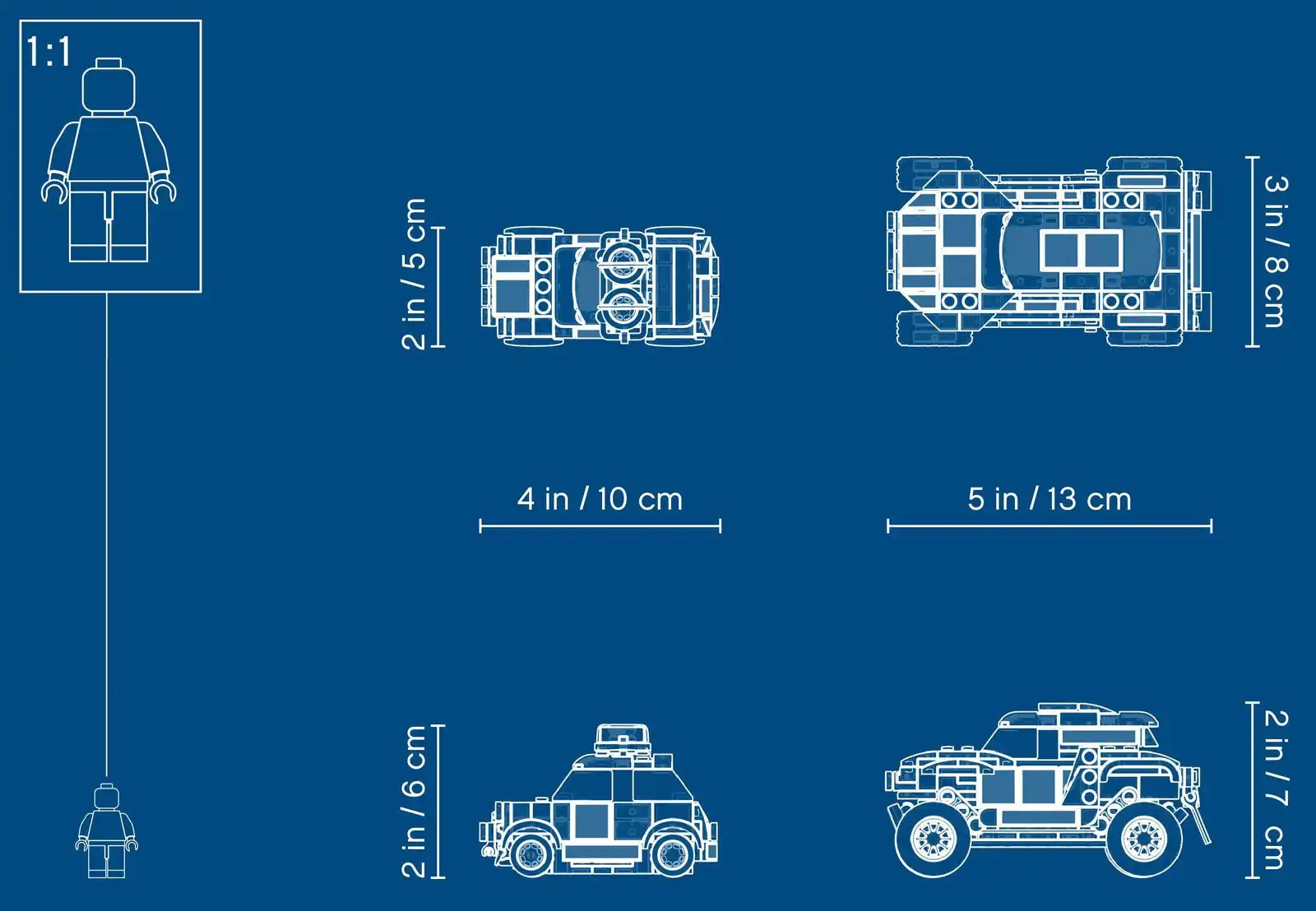Zdjecie zestawu LEGO 75894 Speed Champions 1967 Mini Cooper S Rally oraz 2018 MINI John Cooper Works Buggy 1