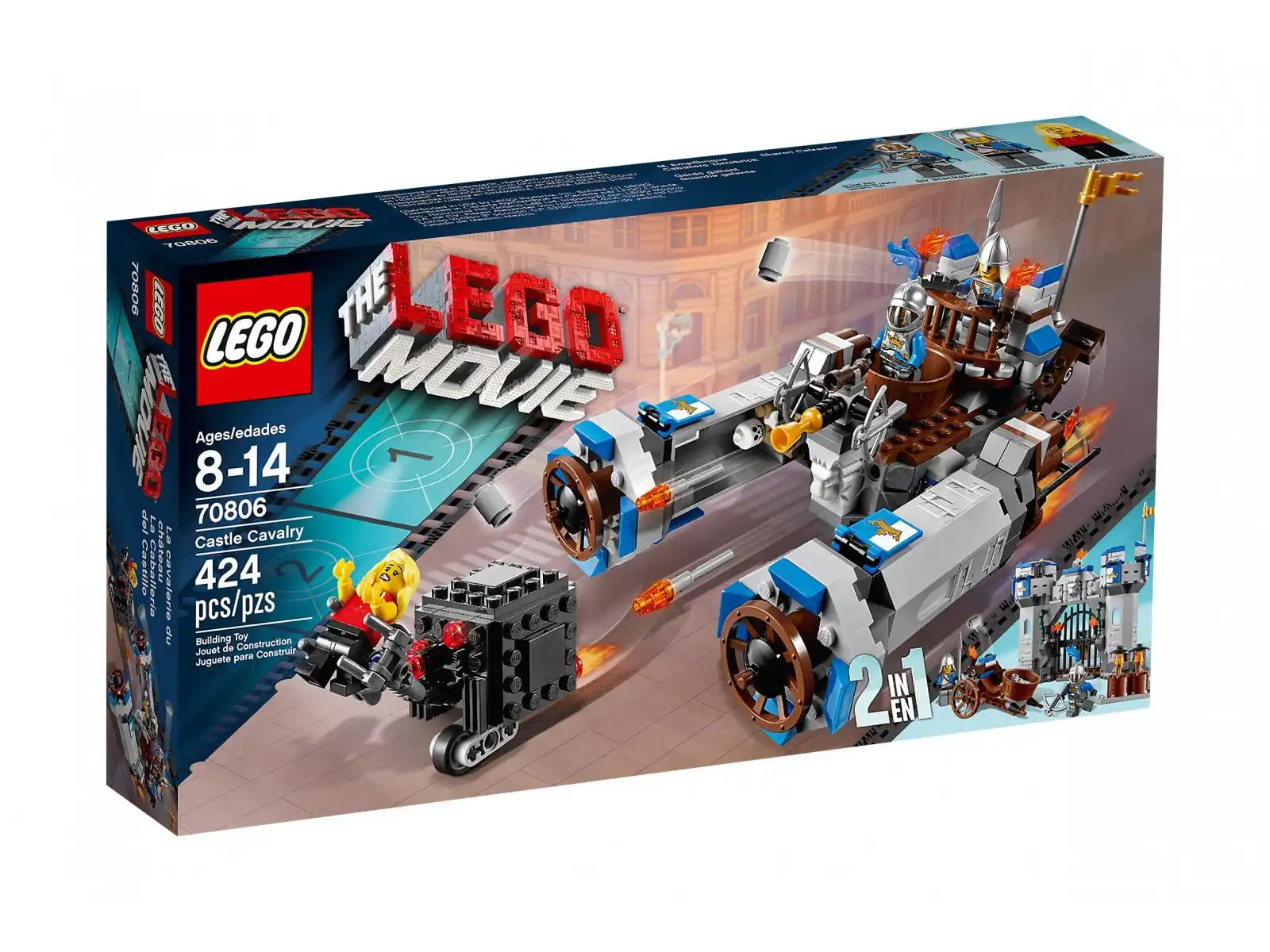 Zdjecie zestawu LEGO 70806 THE  MOVIE Zamkowa kawaleria 1