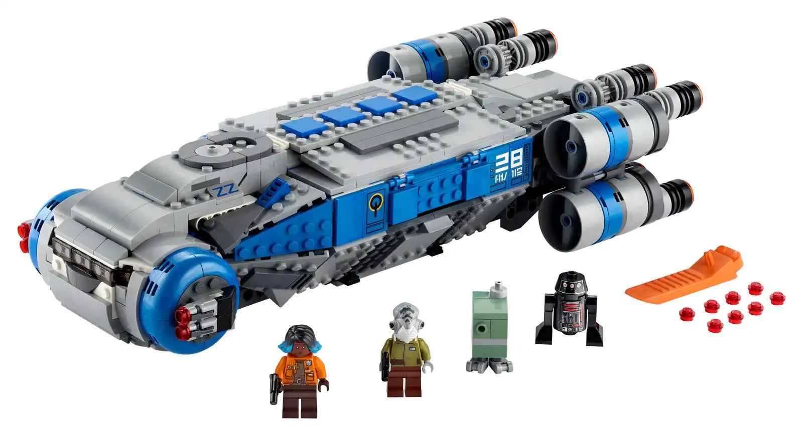 Zdjecie zestawu LEGO 75293 Star Wars Pojazd transportowy I-TS Ruchu Oporu 4