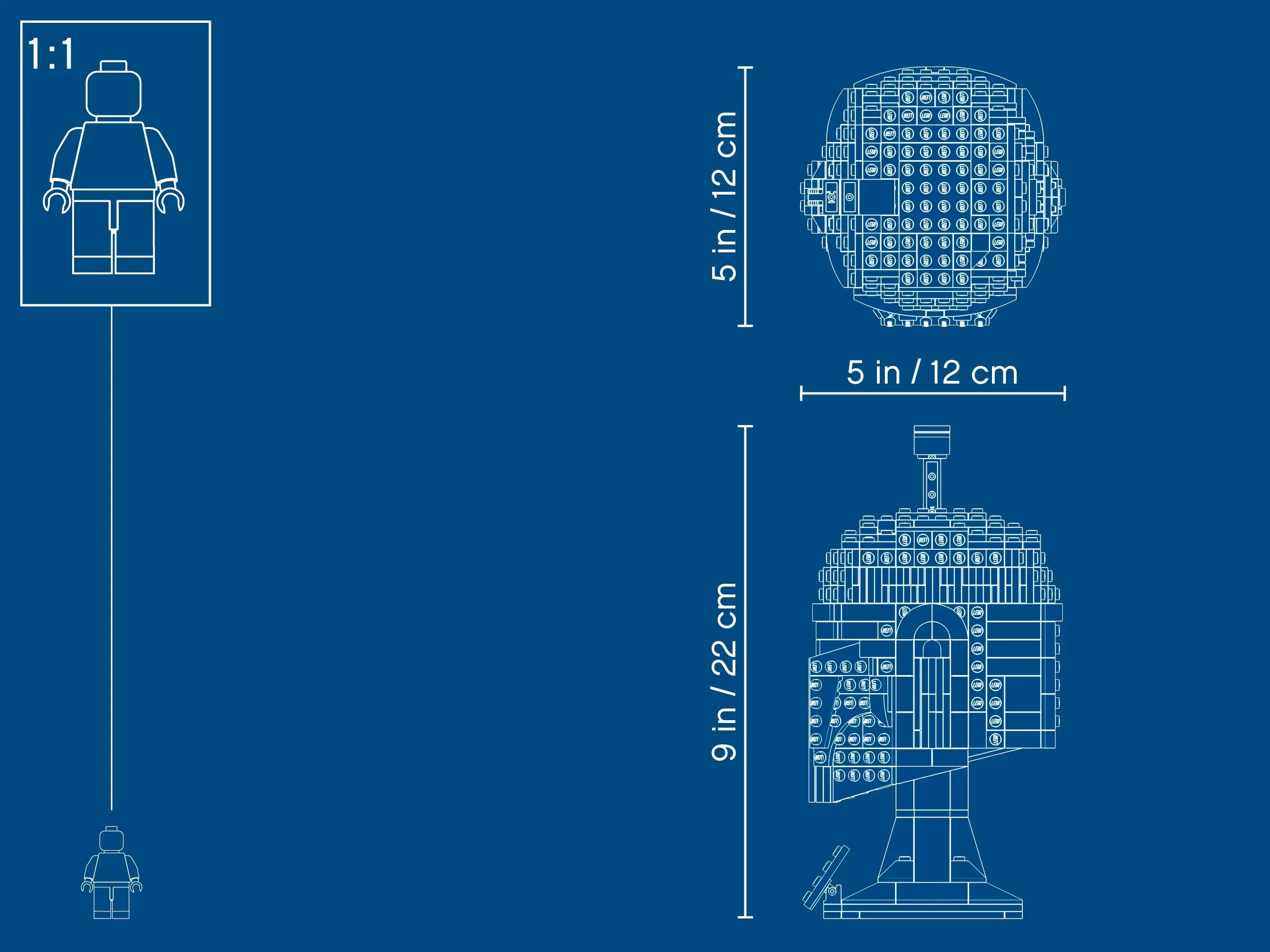 Zdjecie zestawu LEGO 75277 Star Wars Hełm Boby Fetta™ 2