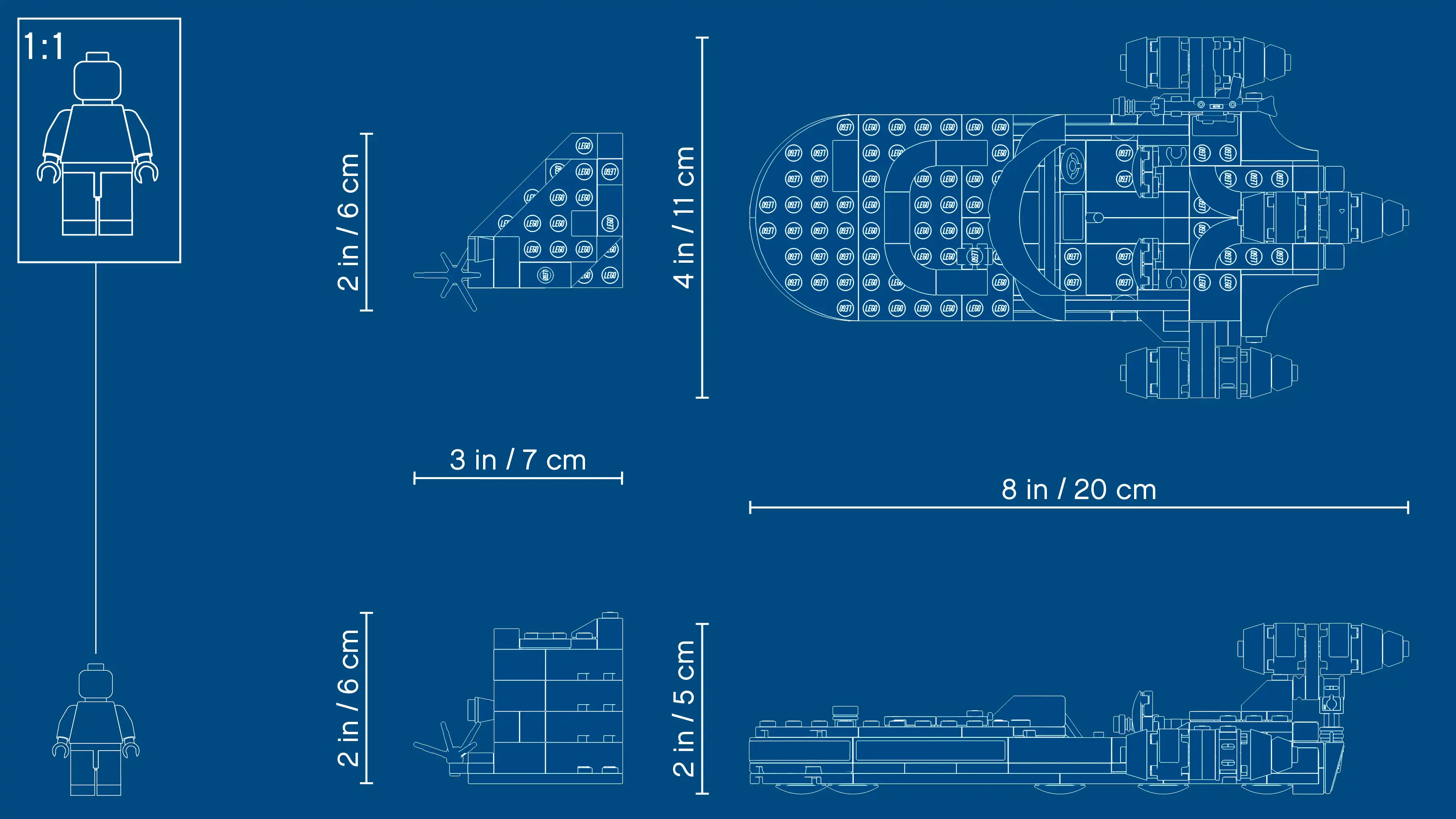 Zdjecie zestawu LEGO 75271 Star Wars Śmigacz Luke'a Skywalkera™ 1