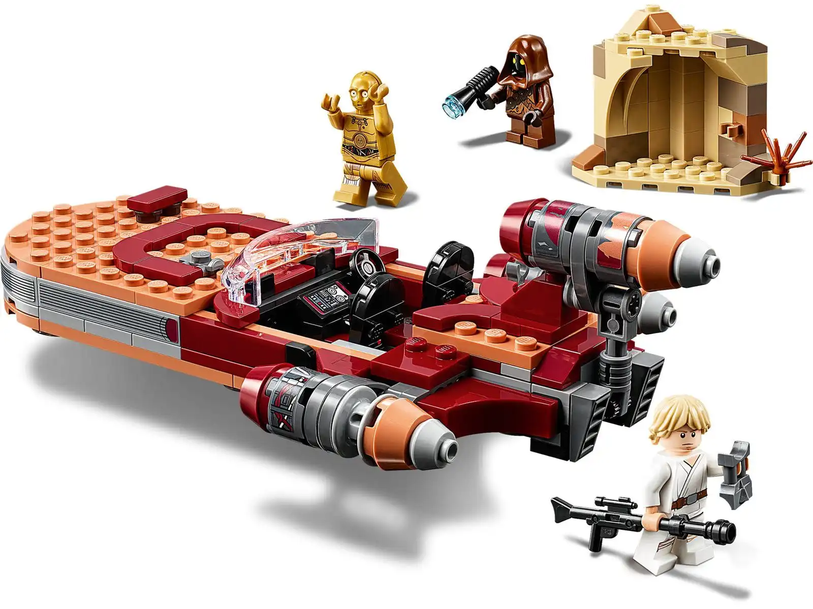 Zdjecie zestawu LEGO 75271 Star Wars Śmigacz Luke'a Skywalkera™ 4