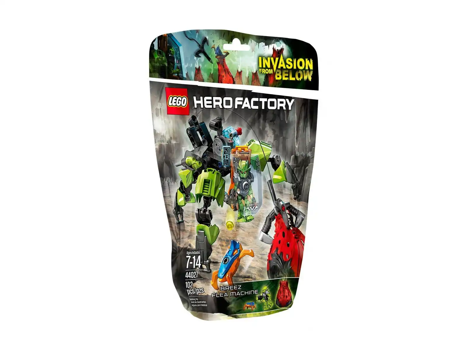 Zdjecie zestawu LEGO 44027 Hero Factory Skacząca maszyna BREEZ 1