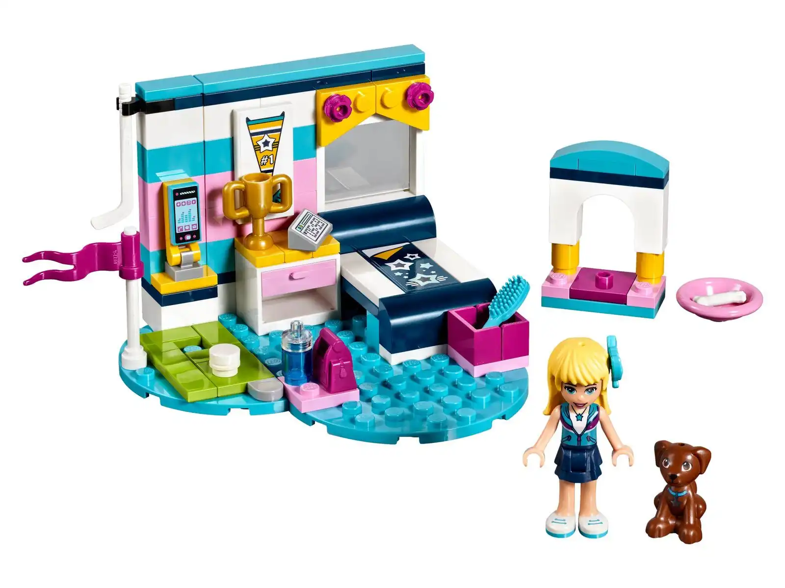 Zdjecie zestawu LEGO 41328 Friends Sypialnia Stephanie 1