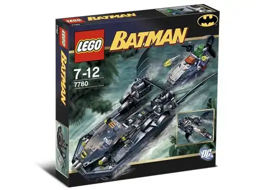 Zdjecie zestawu LEGO 7780 Batman Poduszkowiec Batboat: Pościg za Killer Croc 1