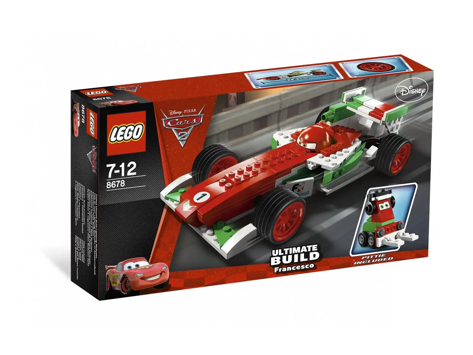 Zdjecie zestawu LEGO 8678 Cars Francesco Superkonstrukcja 1