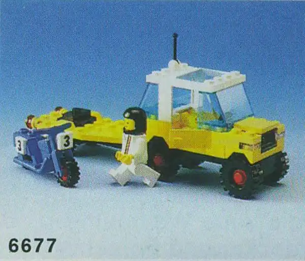 Zdjecie zestawu LEGO 6677 Town Motocross Racing 1