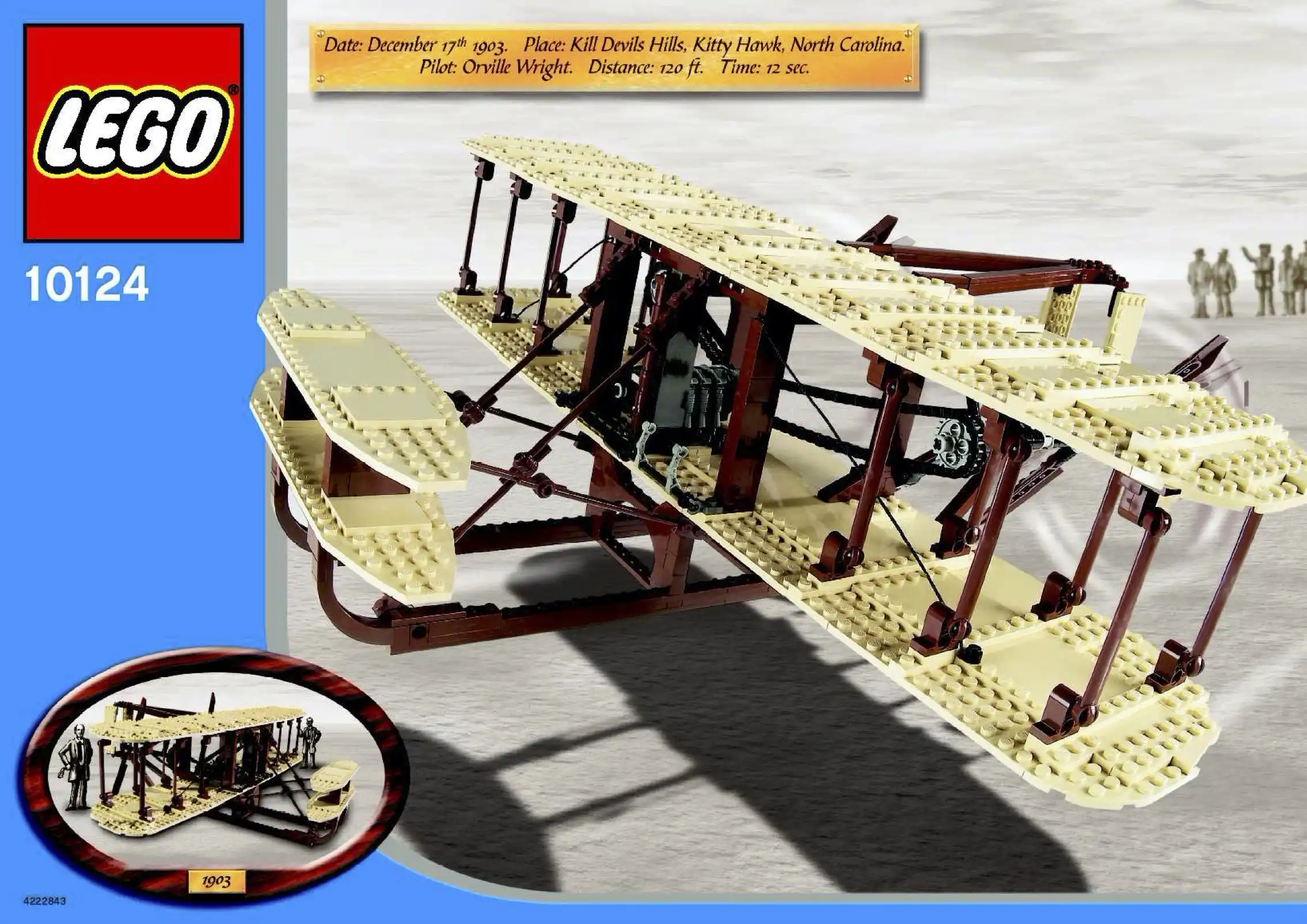 Zdjecie zestawu LEGO 10124 Creator Expert Wright Flyer 1