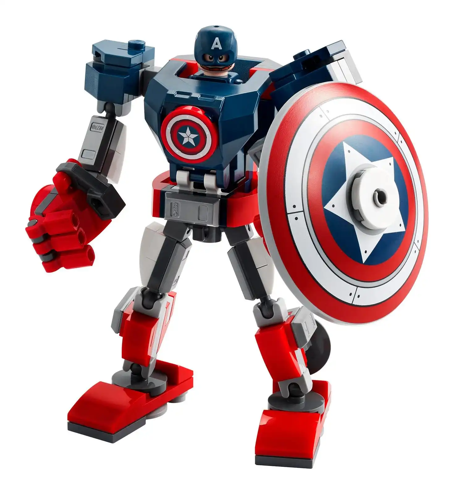 Zdjecie zestawu LEGO 76168 Marvel Opancerzony mech Kapitana Ameryki 1