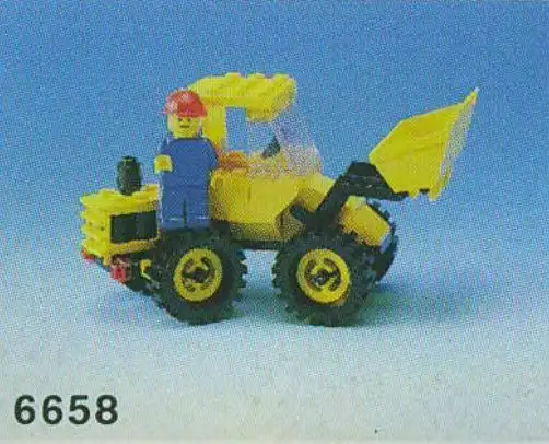 Zdjecie zestawu LEGO 6658 Town Bulldozer 1