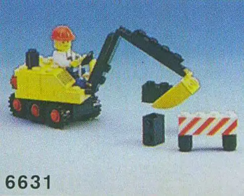 Zdjecie zestawu LEGO 6631 Town Steam Shovel 1