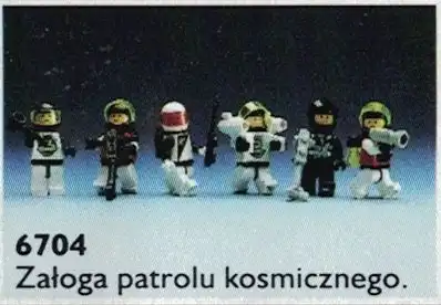 Zdjecie zestawu LEGO 6704 Space Załoga patrolu kosmicznego 1