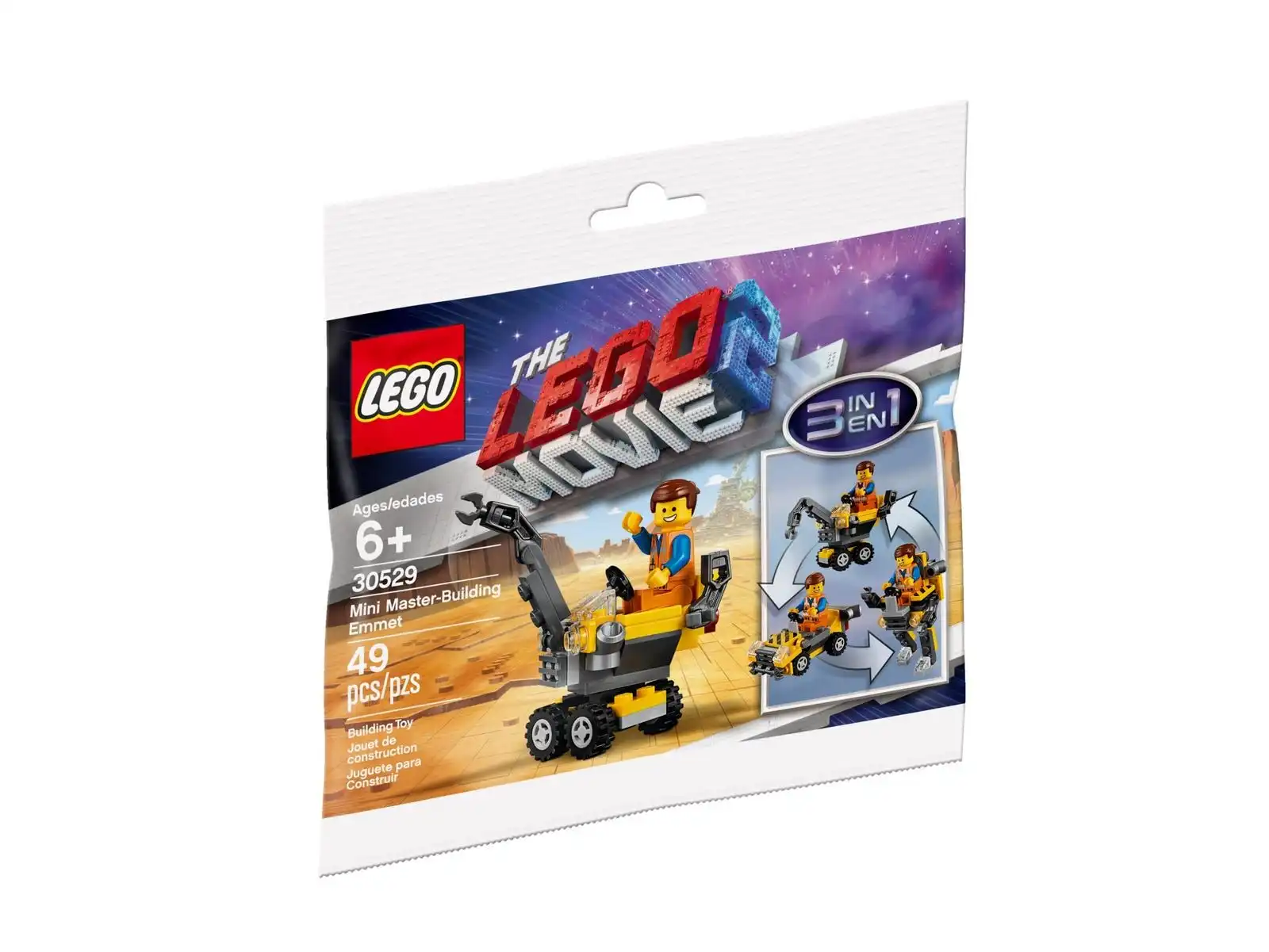 Zdjecie zestawu LEGO 30529 THE MOVIE 2 Minimistrz Emmet 1