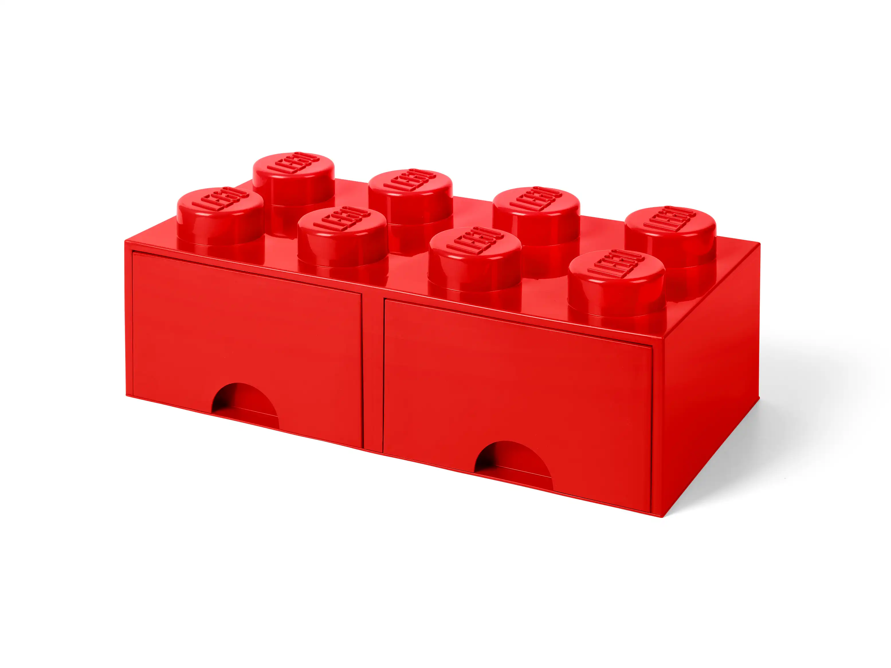 Zdjecie zestawu LEGO 5006131  Pudełko z szufladami w kształcie czerwonego klocka LEGO® z 8 wypustkami 3