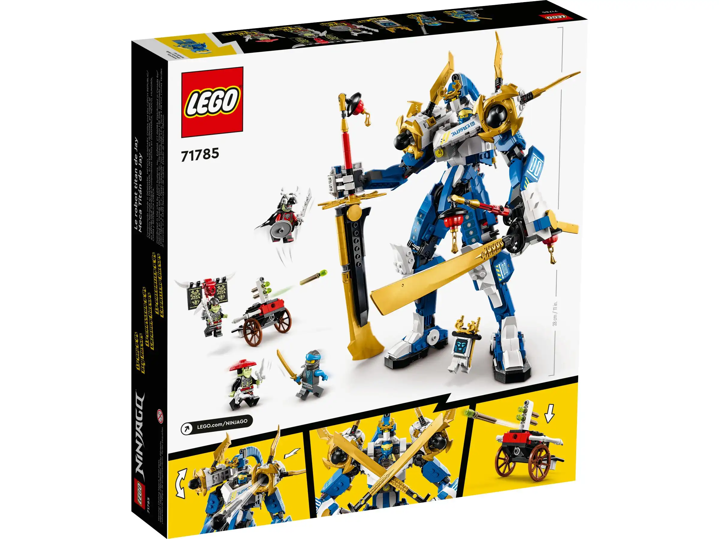 Zdjecie zestawu LEGO 71785 Ninjago Tytan mech Jaya 2