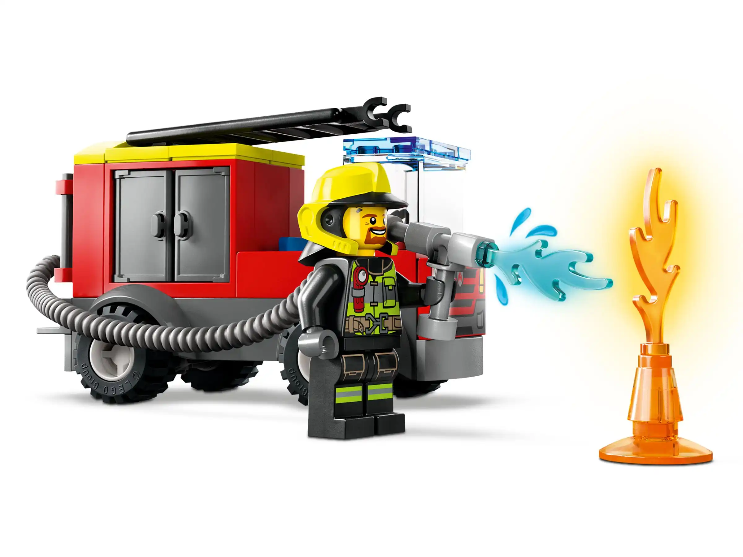 Zdjecie zestawu LEGO 60375 City Remiza strażacka i wóz strażacki 4