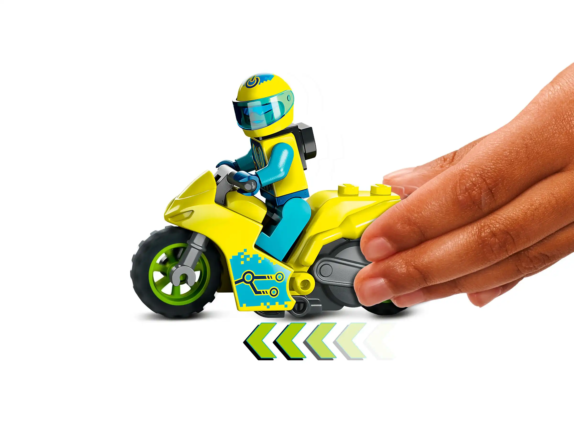 Zdjecie zestawu LEGO 60358 City Cybermotocykl kaskaderski 3