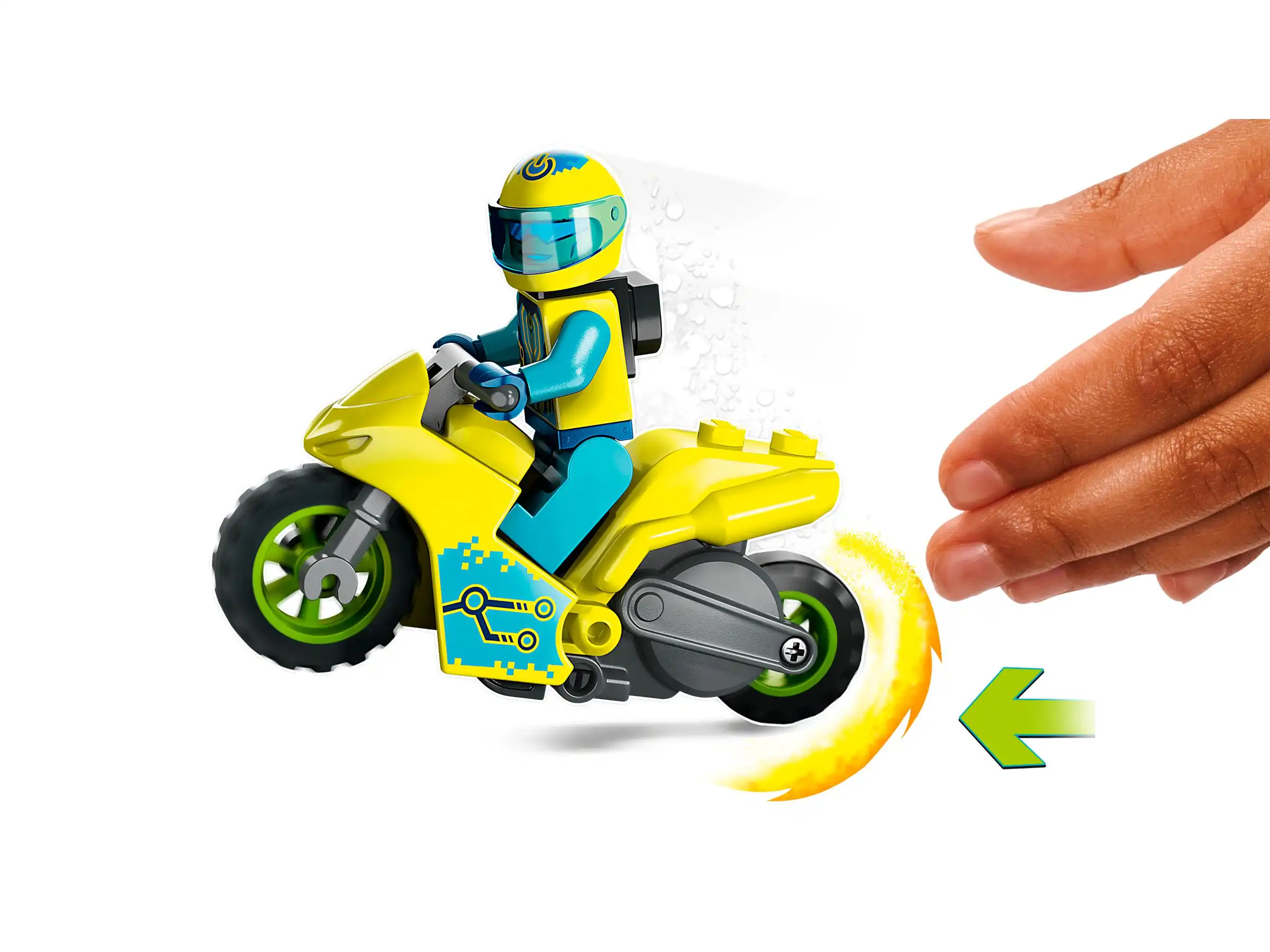 Zdjecie zestawu LEGO 60358 City Cybermotocykl kaskaderski 4