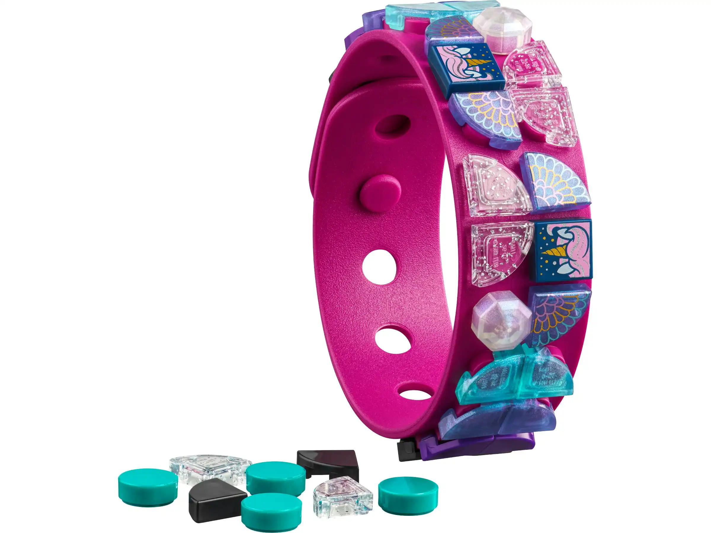 Zdjecie zestawu LEGO 41802 DOTS Jednorożce rządzą - bransoletka 1