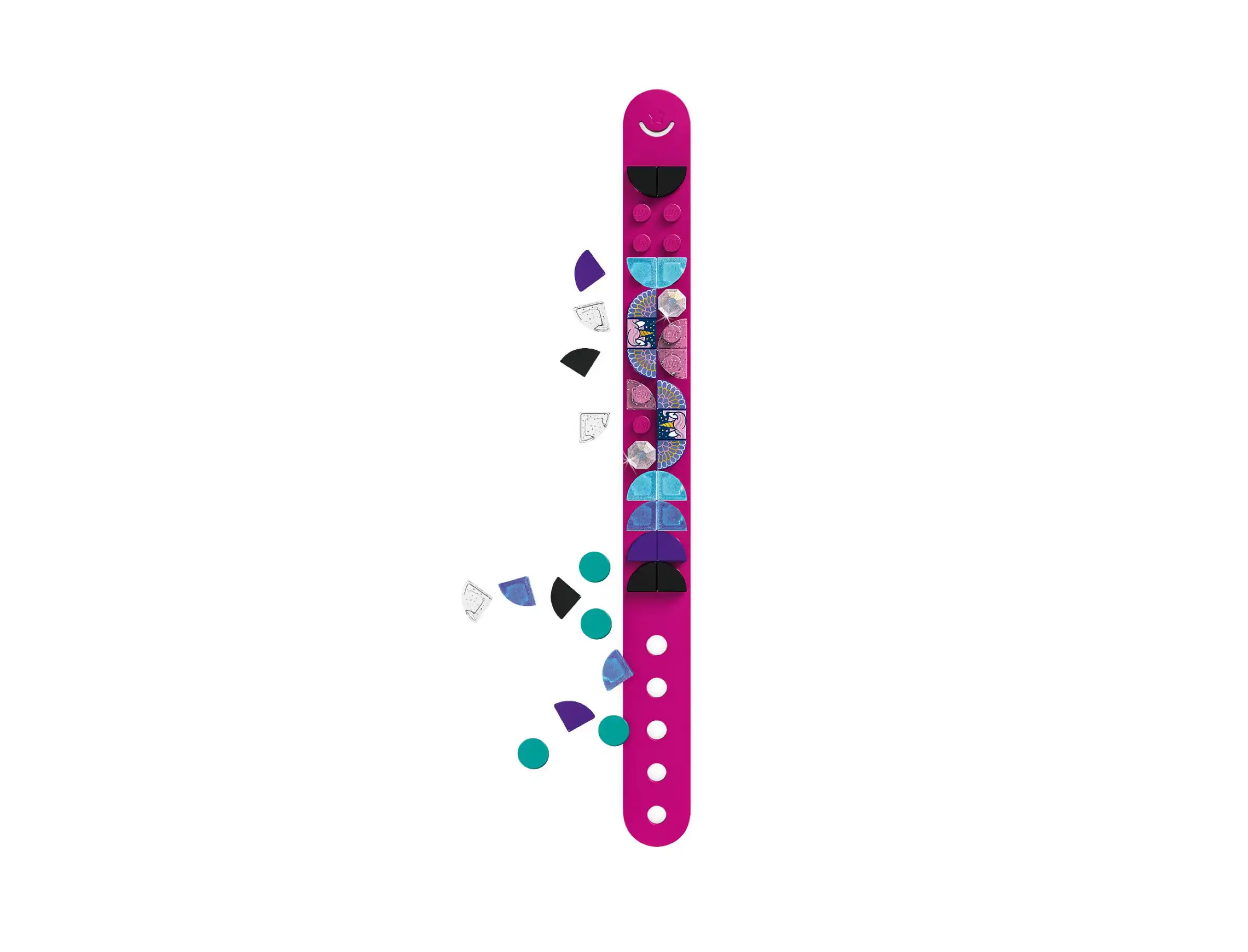 Zdjecie zestawu LEGO 41802 DOTS Jednorożce rządzą - bransoletka 3