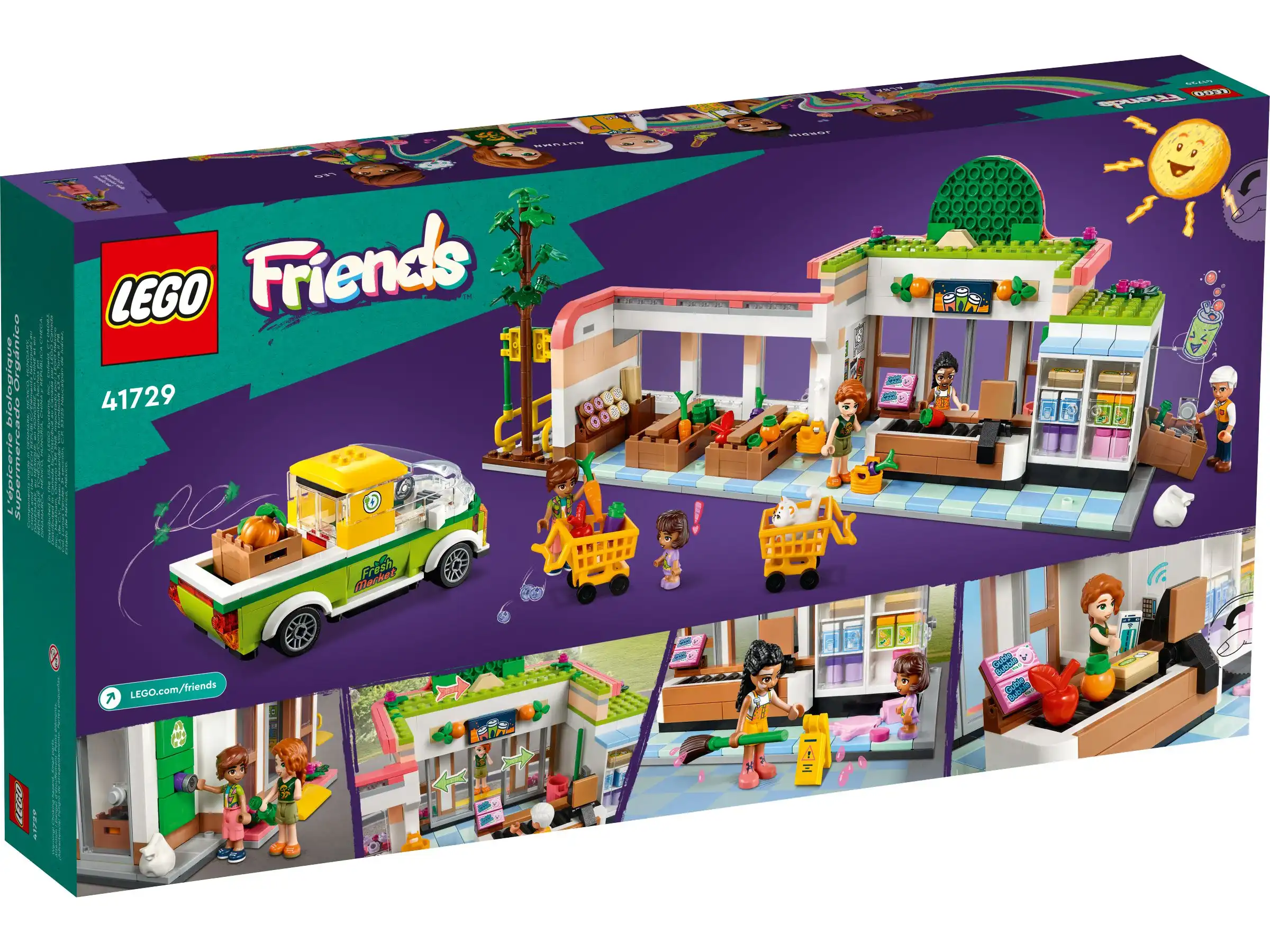 Zdjecie zestawu LEGO 41729 Friends Sklep spożywczy z żywnością ekologiczną 4
