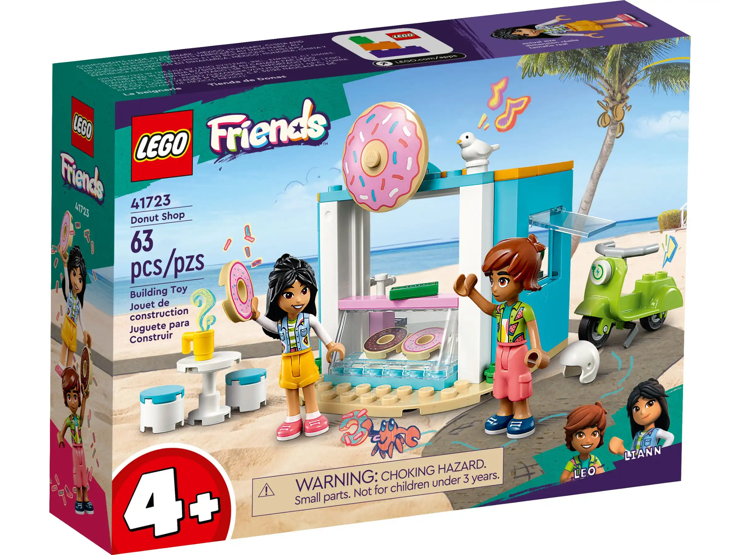 Zdjecie zestawu LEGO 41723 Friends Cukiernia z pączkami 1