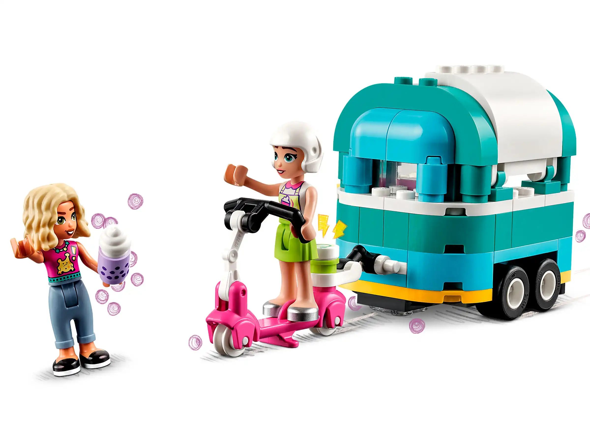 Zdjecie zestawu LEGO 41733 Friends Mobilny sklep z bubble tea 3