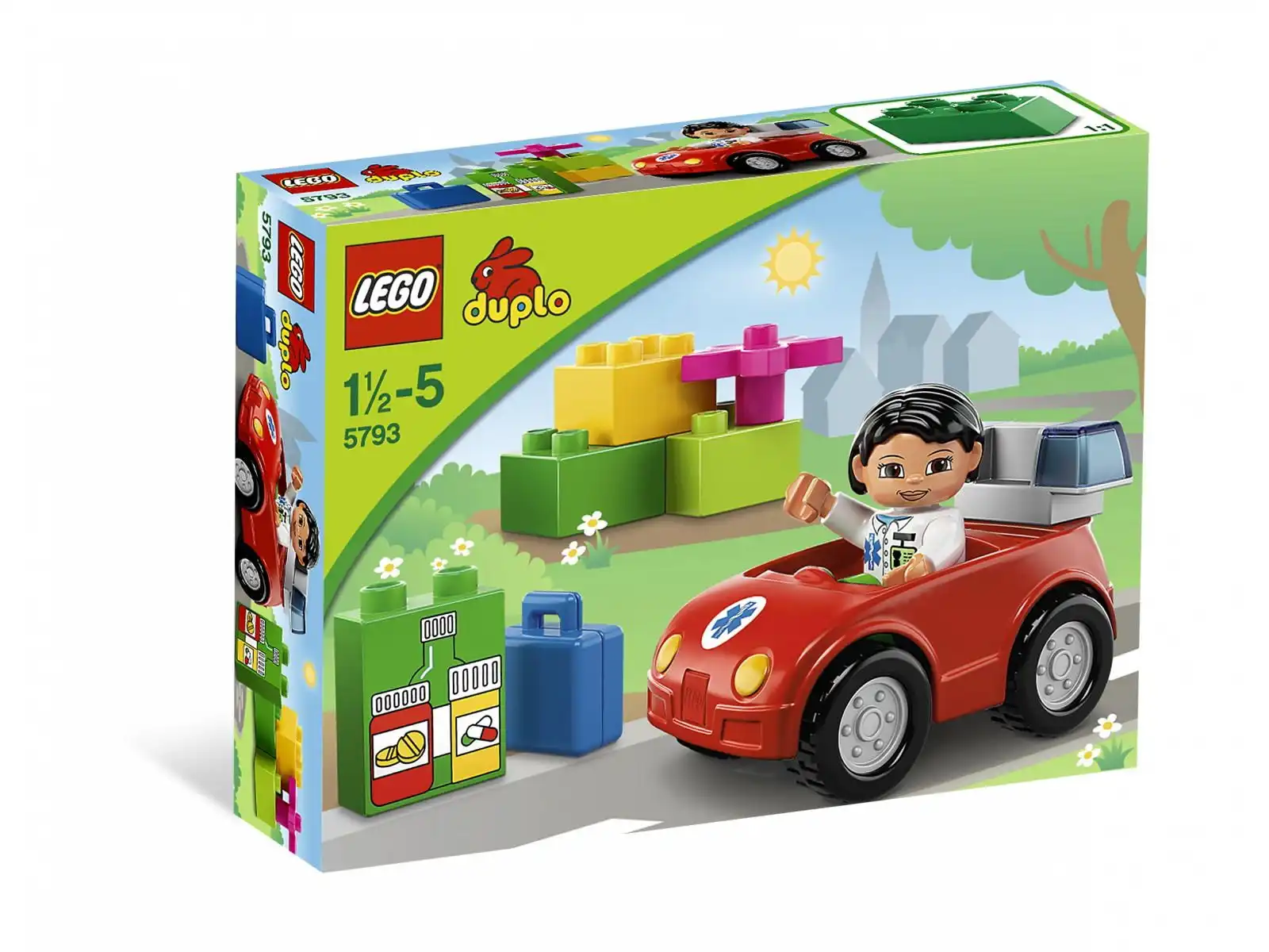 Zdjecie zestawu LEGO 5793 Duplo Samochód pielęgniarki 1