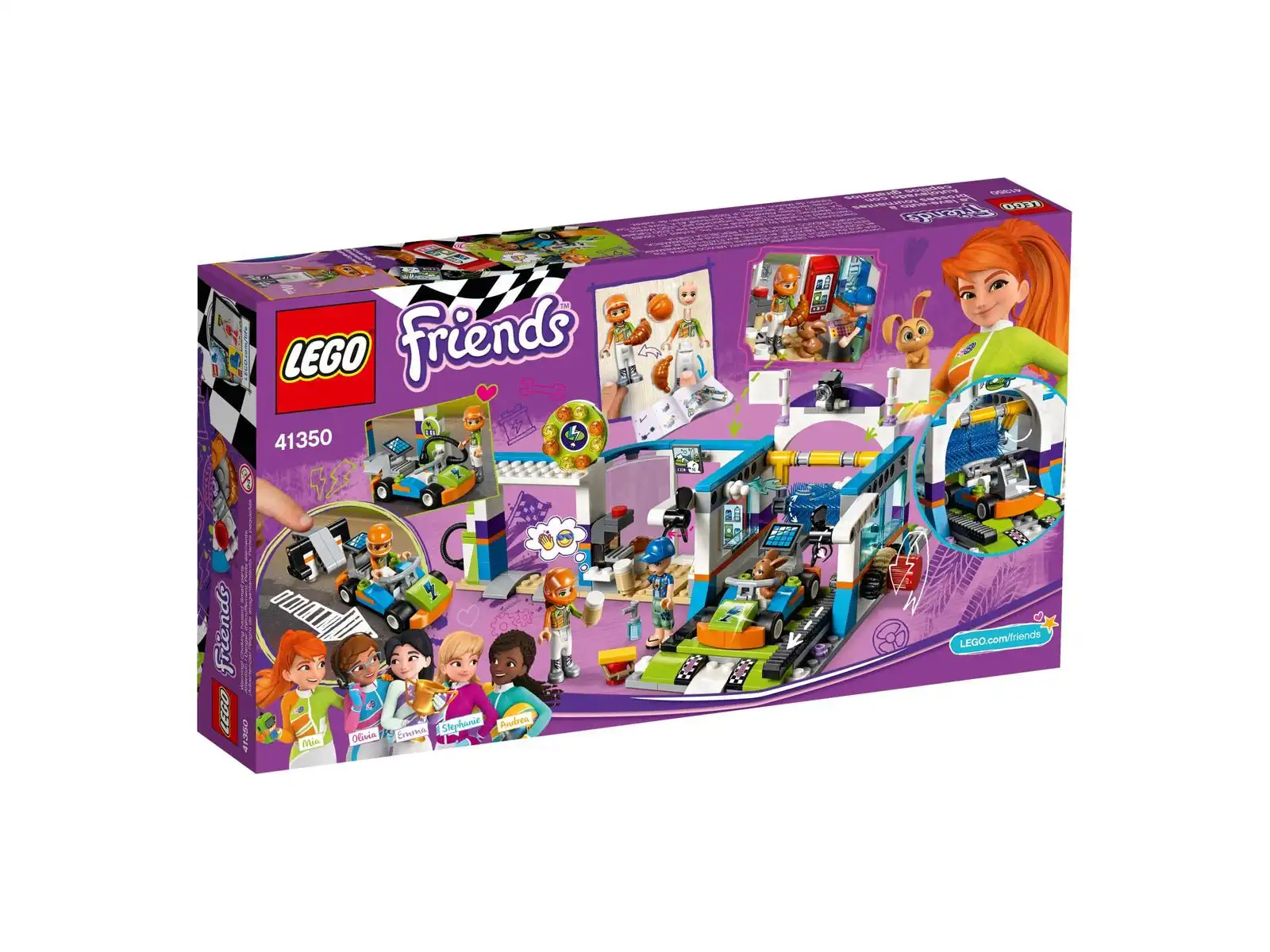 Zdjecie zestawu LEGO 41350 Friends Myjnia samochodowa 2