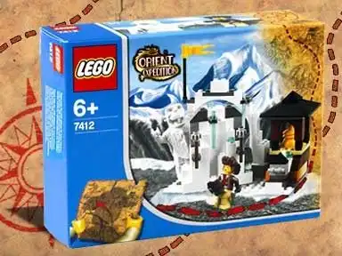 Zdjecie zestawu LEGO 7412 Orient Expedition Kryjówka Yeti 1